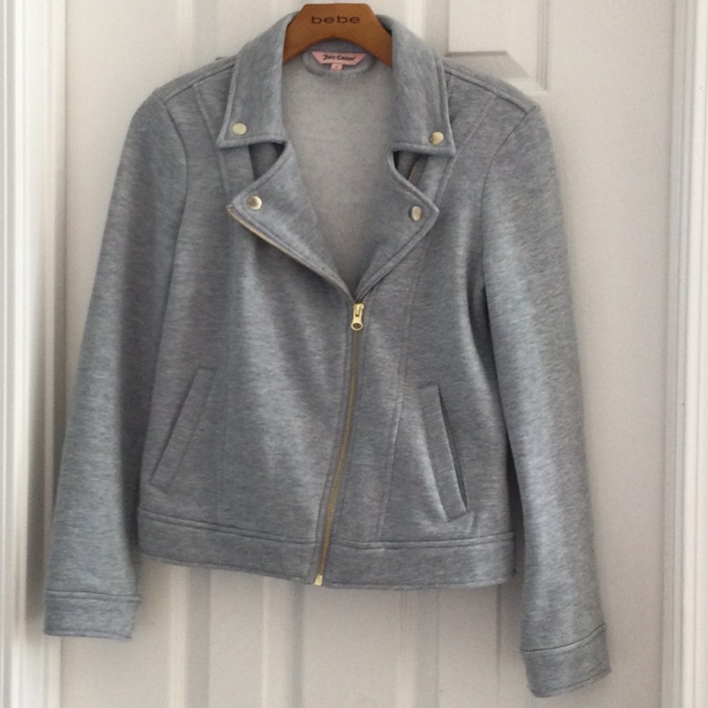 JUICY COUTURE 🌺  Fleece Moto Jacket
